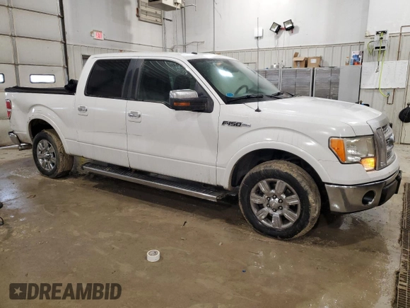 2010 Ford F-150 XL with VIN 1FTFW1CV3AFA92614, listed as a Copart auction lot 45024765 with 301,170 mi miles and Salvage Title. Bid and sale history available at carsss.com. Image 4.