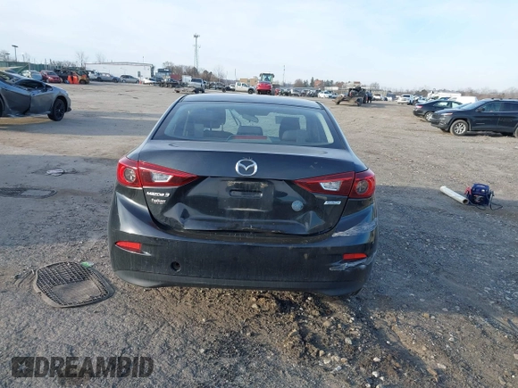 2015 Mazda 3 i SV with VIN JM1BM1T74F1246158, listed as a IAAI auction lot 41587923 with 147,001 mi miles. Bid and sale history available at carsss.com. Image 17.