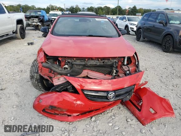 2018 Buick Cascada Sport Touring with VIN W04WJ3N52JG031444, listed as a Copart auction lot 74455214 with 62,250 mi miles and Salvage Title. Bid and sale history available at DreamBid. Image 5.