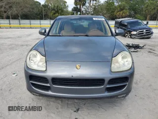 2004 Porsche Cayenne S with VIN WP1AB29P34LA70881, listed as a Copart auction lot 47684595 with 0 mi miles and Clean Title. Bid and sale history available at carsss.com. Image 5.