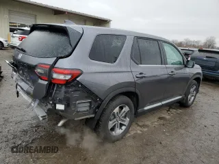 2025 Honda Pilot EX-L z VIN 5FNYG1H44SB040047, wystawiony jako Copart lot #43359925 z przebiegiem 4 896 mil mil oraz Szkoda całkowita • Salvage title. Historia ofert i sprzedaży dostępna na DreamBid. Obrazek 3.