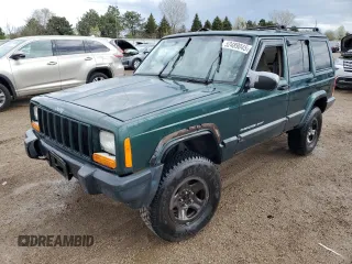 2000 Jeep Cherokee with VIN 1J4FF48S3YL149593, listed as a Copart auction lot 52489045 with 290,231 mi miles and Salvage title. Bid and sale history available at DreamBid. Image 1.
