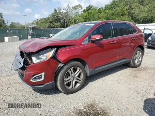 2015 Ford Edge Titanium z VIN 2FMPK3K81FBB11530, wystawiony jako Copart lot #57769795 z przebiegiem 108 844 mil mil oraz Szkoda całkowita • Salvage title. Historia ofert i sprzedaży dostępna na DreamBid. Obrazek 1.