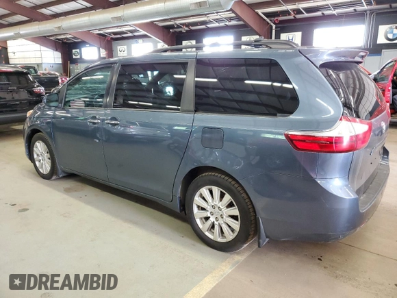 2017 Toyota Sienna XLE с VIN 5TDDZ3DC0HS180957, выставлен на аукционе Copart как лот 58753055 с пробегом 266 438 миль миль и Чистый • Clean title. История ставок и продаж доступна на DreamBid. Изображение 2.