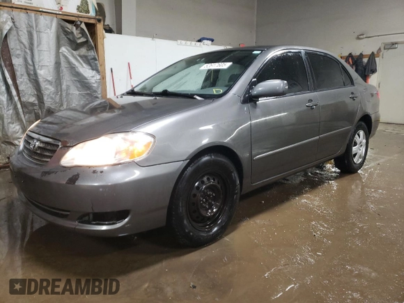 2007 Toyota Corolla CE with VIN 2T1BR32E77C850538, listed as a Copart auction lot 52617605 with 212,451 mi miles and Salvage Title. Bid and sale history available at DreamBid. Image 1.