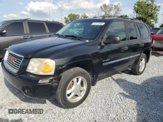 2006 GMC Envoy SLE z VIN 1GKDS13S062176000, wystawiony jako Copart lot #57672995 z przebiegiem 161 455 mil mil oraz Szkoda całkowita • Salvage title. Historia ofert i sprzedaży dostępna na DreamBid. Obrazek 1.