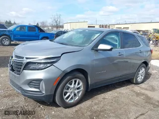 2024 Chevrolet Equinox LT with VIN 3GNAXKEG4RL271846, listed as a IAAI auction lot 41876866 with 45,905 mi miles. Bid and sale history available at carsss.com. Image 2.
