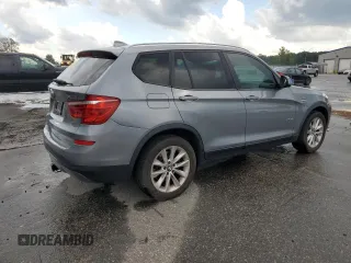 2015 BMW X3 xDrive28d with VIN 5UXWY3C57F0E95285, listed as a Copart auction lot 73287134 with 106,237 mi miles and Salvage Title. Bid and sale history available at carsss.com. Image 3.