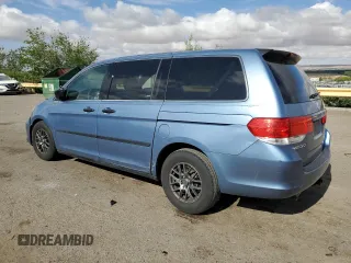 2010 Honda Odyssey LX with VIN 5FNRL3H23AB054658, listed as a Copart auction lot 62322195 with 160,550 mi miles and Salvage title. Bid and sale history available at DreamBid. Image 2.