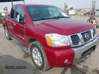 2006 Nissan Titan SE with VIN 1N6AA06A36N539058, listed as a IAAI auction lot 41431364 with 87,556 mi miles and . Bid and sale history available at DreamBid. Image 1.