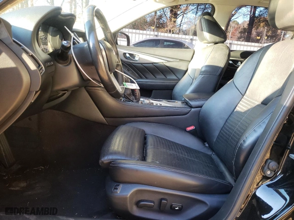 2018 Infiniti Q50 3.0t SPORT with VIN JN1EV7AR1JM444191, listed as a Copart auction lot 82993554 with NaN miles and Salvage Title. Bid and sale history available at carsss.com. Image 7.