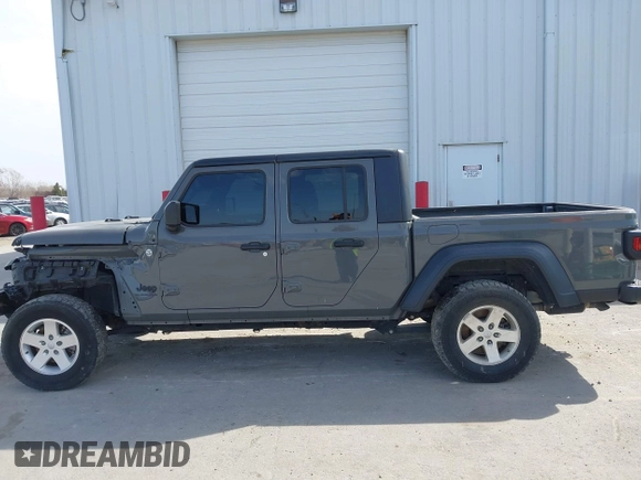 2020 Jeep Gladiator Sport S z VIN 1C6HJTAG7LL154664, wystawiony jako IAAI lot #42033131 z przebiegiem 73 282 mil mil oraz . Historia ofert i sprzedaży dostępna na DreamBid. Obrazek 15.