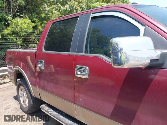 2006 Ford F-150 XLT with VIN 1FTPW14V66FB58907, listed as a IAAI auction lot 42443351 with 248,376 mi miles and . Bid and sale history available at DreamBid. Image 13.