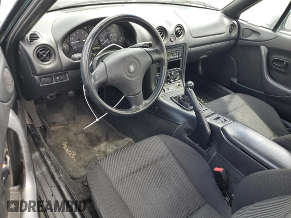 1999 Mazda MX-5 Miata z VIN JM1NB3539X0107918, wystawiony jako Copart lot #56693795 z przebiegiem 42 518 mil mil oraz Czysty tytuł • Clean title. Historia ofert i sprzedaży dostępna na DreamBid. Obrazek 8.