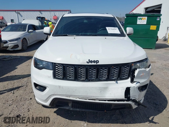 2021 Jeep Grand Cherokee Laredo X with VIN 1C4RJFAG7MC705966, listed as a IAAI auction lot 41784567 with 91,153 mi miles and . Bid and sale history available at DreamBid. Image 12.
