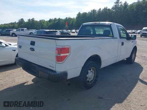 2011 Ford F-150 XL with VIN 1FTMF1CM0BKD07051, listed as a IAAI auction lot 42422902 with 355,850 mi miles and . Bid and sale history available at DreamBid. Image 4.