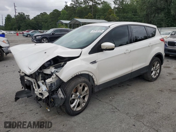 2013 Ford Escape SEL z VIN 1FMCU9HX4DUB05173, wystawiony jako Copart lot #57918125 z przebiegiem 197 195 mil mil oraz Szkoda całkowita • Salvage title. Historia ofert i sprzedaży dostępna na DreamBid. Obrazek 1.