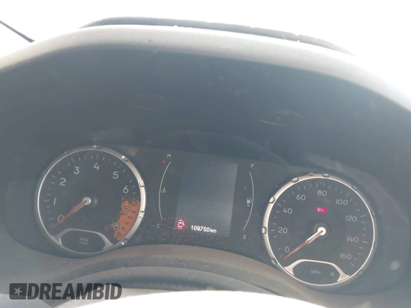 2018 Jeep Renegade Altitude with VIN ZACCJABBXJPH96654, listed as a IAAI auction lot 39966885 with 109,750 mi miles and . Bid and sale history available at DreamBid. Image 7.