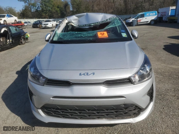 2023 Kia Rio S with VIN 3KPA24AD9PE554212, listed as a Copart auction lot 86905114 with NaN miles and Salvage Title. Bid and sale history available at carsss.com. Image 5.