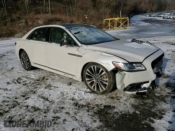 2018 Lincoln Continental Reserve with VIN 1LN6L9NP6J5601621, listed as a Copart auction lot 86603084 with Not provided miles and Salvage title. Bid and sale history available at DreamBid. Image 11.