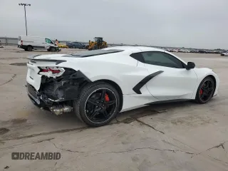2022 Chevrolet Corvette 2LT with VIN 1G1YB2D43N5111392, listed as a Copart auction lot 53928644 with 18,913 mi miles and Salvage Title. Bid and sale history available at carsss.com. Image 3.