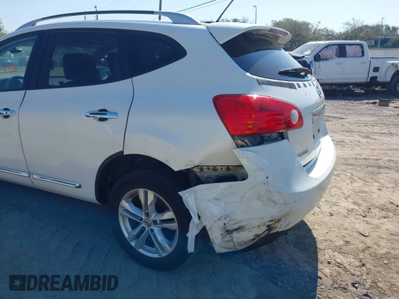 2013 Nissan Rogue S with VIN JN8AS5MT7DW029213, listed as a IAAI auction lot 41673052 with 179,970 mi miles and . Bid and sale history available at carsss.com. Image 6.