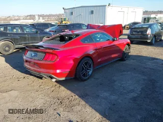 2023 Ford Mustang EcoBoost with VIN 1FA6P8TH0P5113505, listed as a IAAI auction lot 41330154 with 13,456 mi miles. Bid and sale history available at carsss.com. Image 4.
