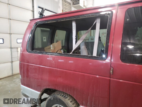 2002 Ford Econoline Passenger XL with VIN 1FMRE11W82HB74447, listed as a Copart auction lot 60527942 with 196,426 mi miles and Non Repairable. Bid and sale history available at DreamBid. Image 9.
