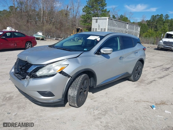 2016 Nissan Murano SV with VIN 5N1AZ2MG2GN111087, listed as a IAAI auction lot 41595111 with 184,432 mi miles. Bid and sale history available at carsss.com. Image 18.