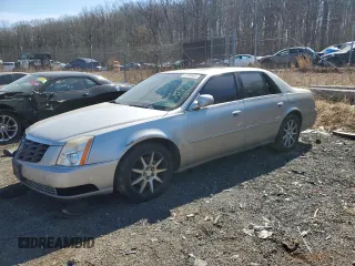 2006 Cadillac DTS w/1SE with VIN 1G6KD57906U215509, listed as a Copart auction lot 47186545 with 0 mi miles and Salvage Title. Bid and sale history available at carsss.com. Image 1.