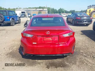 2016 Lexus RC 300 F Sport with VIN JTHSM5BC1G5000408, listed as a IAAI auction lot 42499409 with 103,632 mi miles and . Bid and sale history available at DreamBid. Image 16.