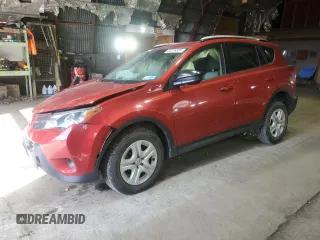 2015 Toyota RAV4 LE with VIN JTMBFREV4FJ042576, listed as a Copart auction lot 52224385 with Not Provided miles and Salvage Title. Bid and sale history available at carsss.com. Image 1.