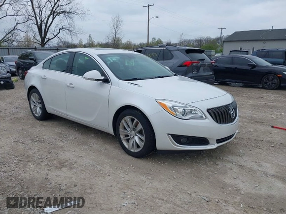 2016 Buick Regal Premium II with VIN 2G4GT5GX7G9136644, listed as a IAAI auction lot 41959829 with 110,336 mi miles. Bid and sale history available at carsss.com. Image 1.