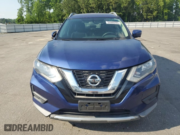 2017 Nissan Rogue SV with VIN KNMAT2MT6HP569207, listed as a Copart auction lot 55980205 with 148,942 mi miles and Clean Title. Bid and sale history available at DreamBid. Image 5.