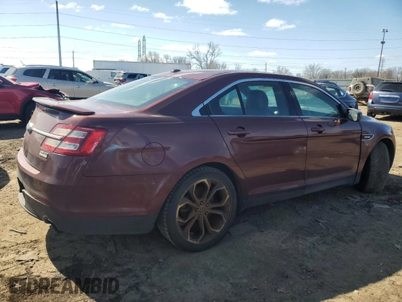2016 Ford Taurus SHO z VIN 1FAHP2KT6GG140921, wystawiony jako Copart lot #52118935 z przebiegiem 132 199 mil mil oraz Czysty tytuł • Clean title. Historia ofert i sprzedaży dostępna na DreamBid. Obrazek 3.