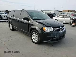 2019 Dodge Grand Caravan SXT with VIN 2C4RDGCG9KR662312, listed as a Copart auction lot 48182105 with 191,199 mi miles and Salvage Title. Bid and sale history available at DreamBid. Image 12.