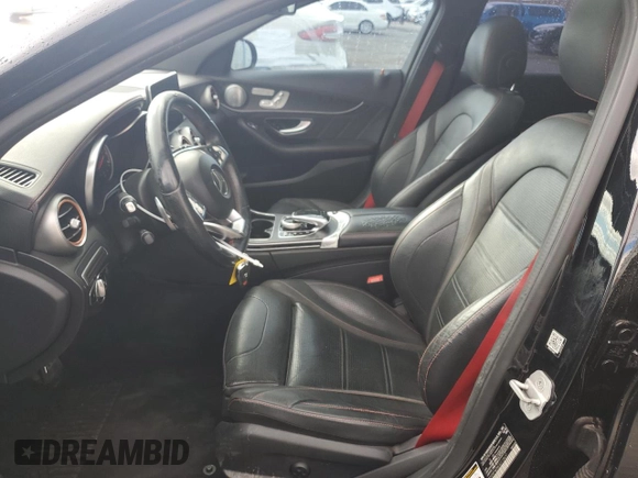 2016 Mercedes-Benz C 450 AMG with VIN 55SWF6EB6GU115637, listed as a Copart auction lot 48511815 with 118,824 mi miles and Clean Title. Bid and sale history available at carsss.com. Image 7.