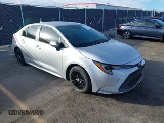 2020 Toyota Corolla L with VIN 5YFDPRAEXLP024439, listed as a IAAI auction lot 40974525 with 75,481 mi miles. Bid and sale history available at carsss.com. Image 1.