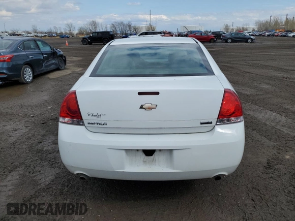 2012 Chevrolet Impala LS Retail with VIN 2G1WA5E36C1118854, listed as a Copart auction lot 55128075 with 200,199 mi miles and Salvage title. Bid and sale history available at DreamBid. Image 6.