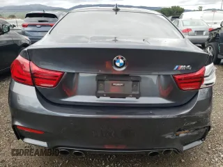 2018 BMW M4 with VIN WBS4Y9C53JAC86052, listed as a Copart auction lot 37065443 with 14,598 mi miles. Bid and sale history available at carsss.com. Image 6.