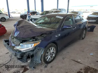 2018 Kia Optima S with VIN 5XXGT4L3XJG194653, listed as a Copart auction lot 60733015 with 78,475 mi miles and Salvage title. Bid and sale history available at DreamBid. Image 1.