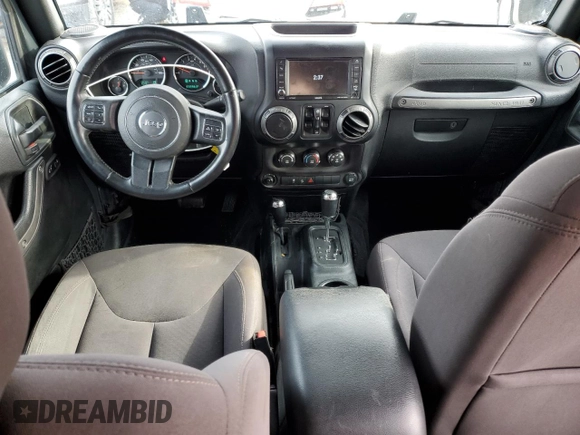 2018 Jeep Wrangler JK Unlimited Sport with VIN 1C4BJWDG1JL808941, listed as a Copart auction lot 87927545 with 239,963 mi miles and Salvage Title. Bid and sale history available at carsss.com. Image 8.