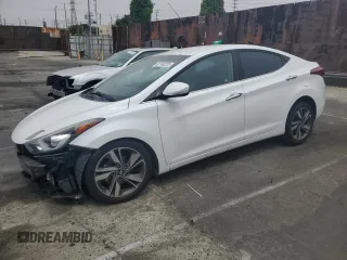 2015 Hyundai Elantra SE z VIN 5NPDH4AE5FH612332, wystawiony jako Copart lot #60748235 z przebiegiem 97 663 mil mil oraz Szkoda całkowita • Salvage title. Historia ofert i sprzedaży dostępna na DreamBid. Obrazek 1.