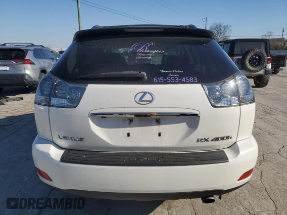 2007 Lexus RX 400h z VIN JTJGW31U172001380, wystawiony jako Copart lot #49689255 z przebiegiem 193 823 mil mil oraz Szkody całkowita. Historia ofert i sprzedaży dostępna na DreamBid. Obrazek 6.