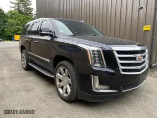 2018 Cadillac Escalade Luxury with VIN 1GYS4BKJ7JR371601, listed as a Copart auction lot 58387694 with 118,634 mi miles. Bid and sale history available at carsss.com. Image 1.
