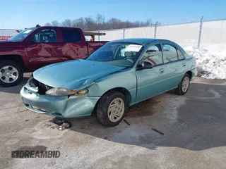1998 Ford Escort SE with VIN 1FAFP13P8WW116840, listed as a IAAI auction lot 41329735 with 206,320 mi miles. Bid and sale history available at carsss.com. Image 2.