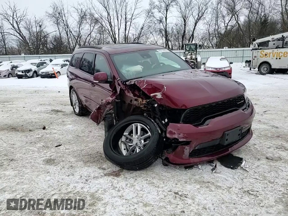 2022 Dodge Durango GT Plus with VIN 1C4RDJDG0NC218390, listed as a Copart auction lot 45214605 with 18,097 mi miles and Non Repairable. Bid and sale history available at DreamBid. Image 15.