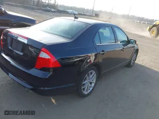 2012 Ford Fusion SEL with VIN 3FAHP0JA1CR190133, listed as a IAAI auction lot 41209277 with 194,871 mi miles. Bid and sale history available at carsss.com. Image 4.