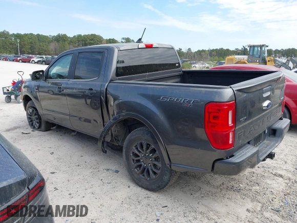 2020 Ford Ranger XL with VIN 1FTER4FH2LLA37294, listed as a IAAI auction lot 41897861 with 15,339 mi miles. Bid and sale history available at carsss.com. Image 3.