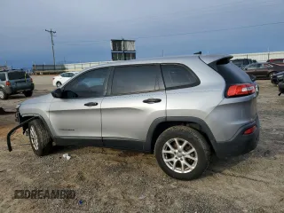 2014 Jeep Cherokee Sport with VIN 1C4PJLAB1EW123520, listed as a Copart auction lot 47265765 with 158,934 mi miles and Salvage Title. Bid and sale history available at DreamBid. Image 2.